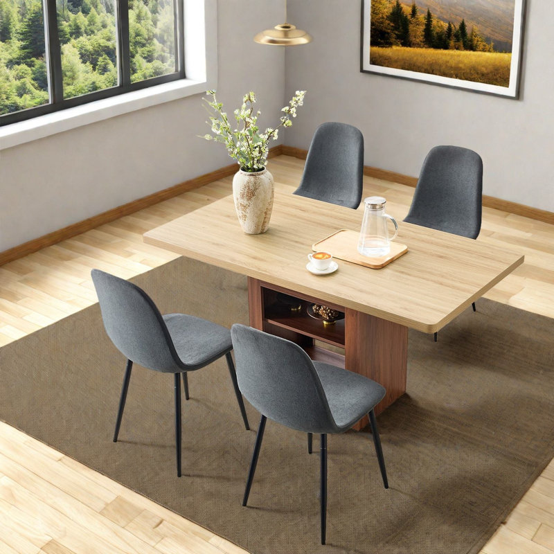 Ensembles de table de salle à manger (doit inclure à la fois la table et la chaise), MDF extensible pour la maison