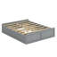Structure de lit plateforme avec tiroirs