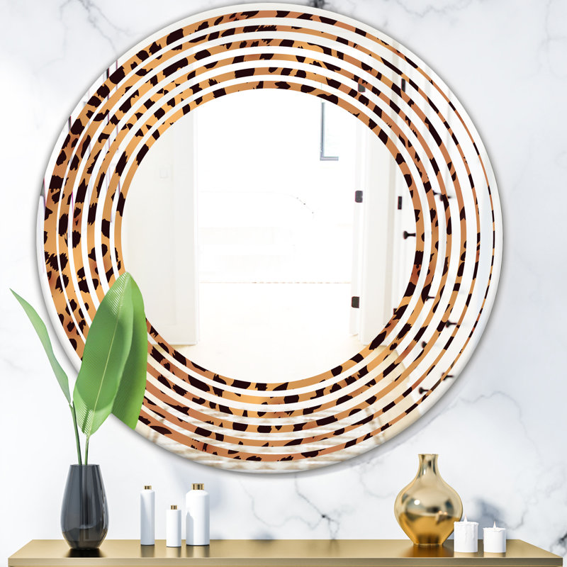 Miroir mural Wave, H 31,5 po x l po