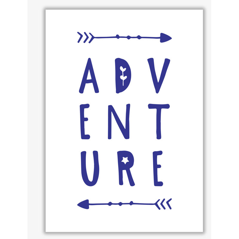 Adventure - Print, No Frame, 30 cm H x 21 cm W x 1 cm D
