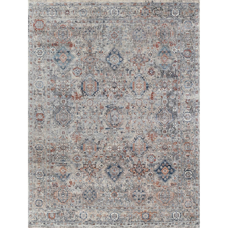 Hand Knotted Wool Indoor Rug, Rectangle 12' x 15'