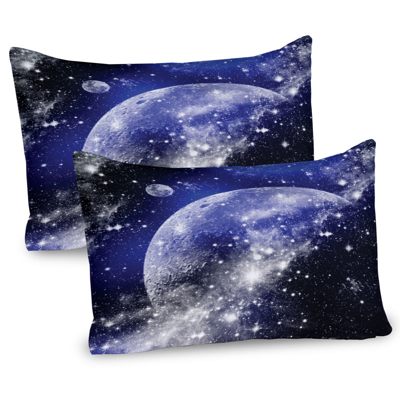 Ensemble de 2 taies décoratives Ambesonne Galaxy