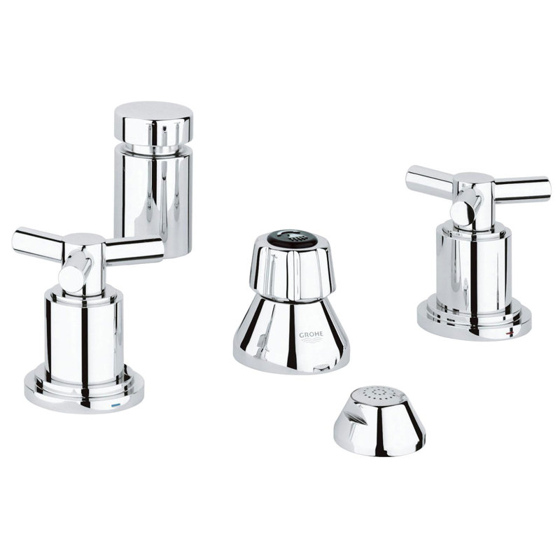Atrio®Vertical Spray Bidet Faucet, Less Handles, StarLight Chrome