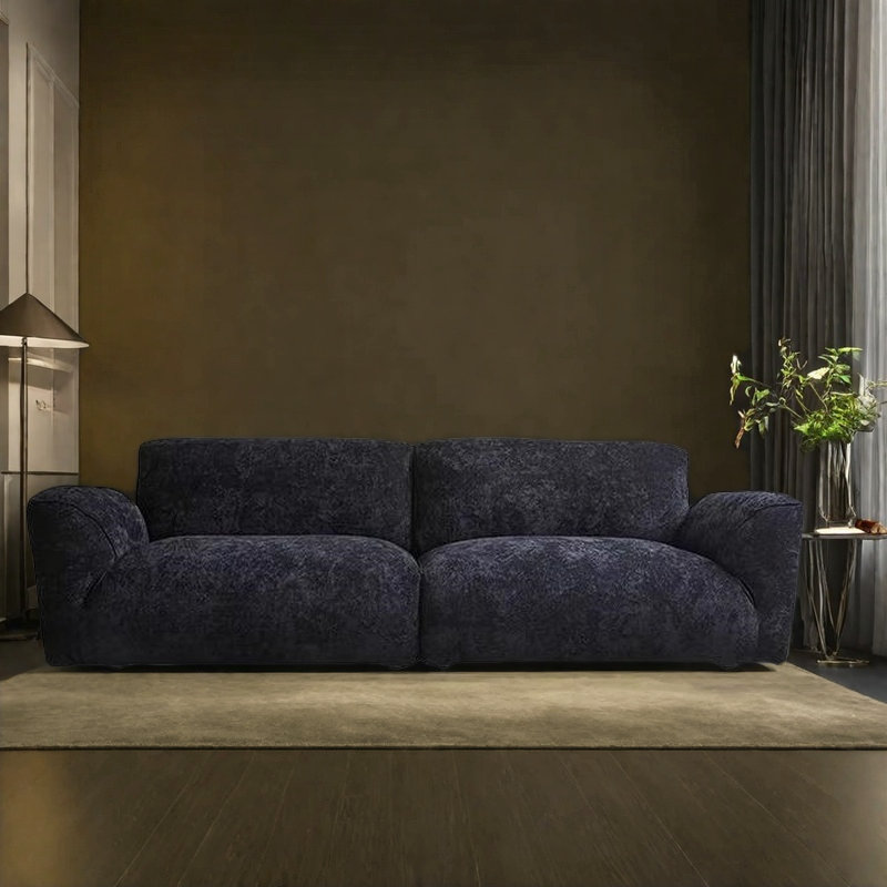 Petal-shaped Adjustable Chenille Fabric Sofa