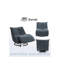 Fauteuil inclinable oscillant en chenille Shadow