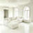 127" U-Shaped Compressed Boneless Sectional Sofa with Ottoman and Console,No Assembly Required-1967250298