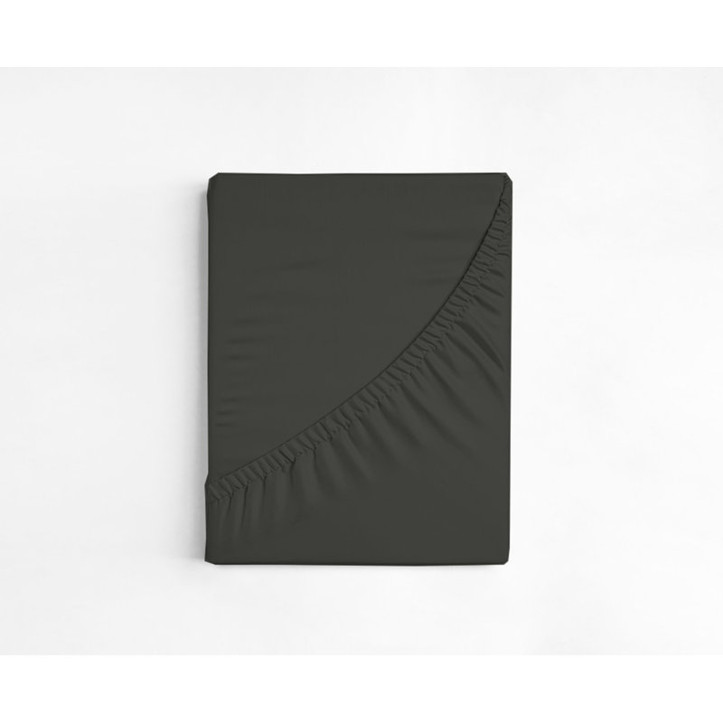 Ensemble de draps en microfibre 6 pièces, Complète, Gris foncé