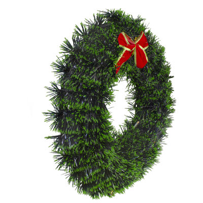 Guirlande de Noël artificielle 17 po avec lumières - 17 po