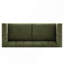 Canapé 78,7 po contemporain pour petits espaces et appartements, vert