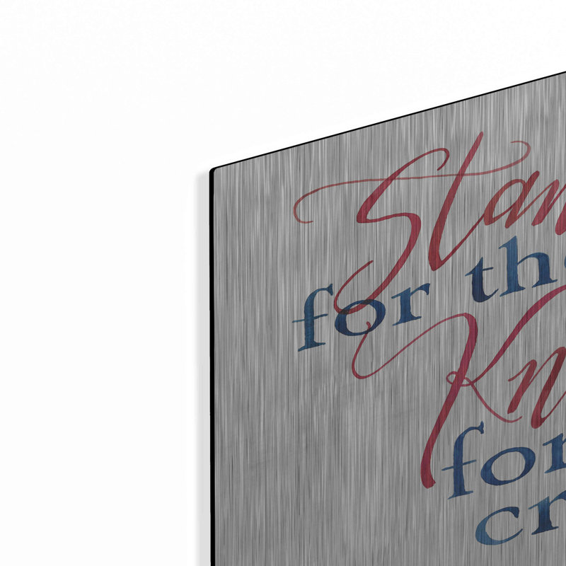 " Stand For The Flag " by Cindy Jacobs, 12" H x 16" W