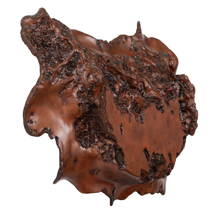 Burled Wall Art, Faux Rosewood