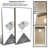 2' X 4' Game Of Throws Team Wolf Cornhole Board Set With Case And Lights