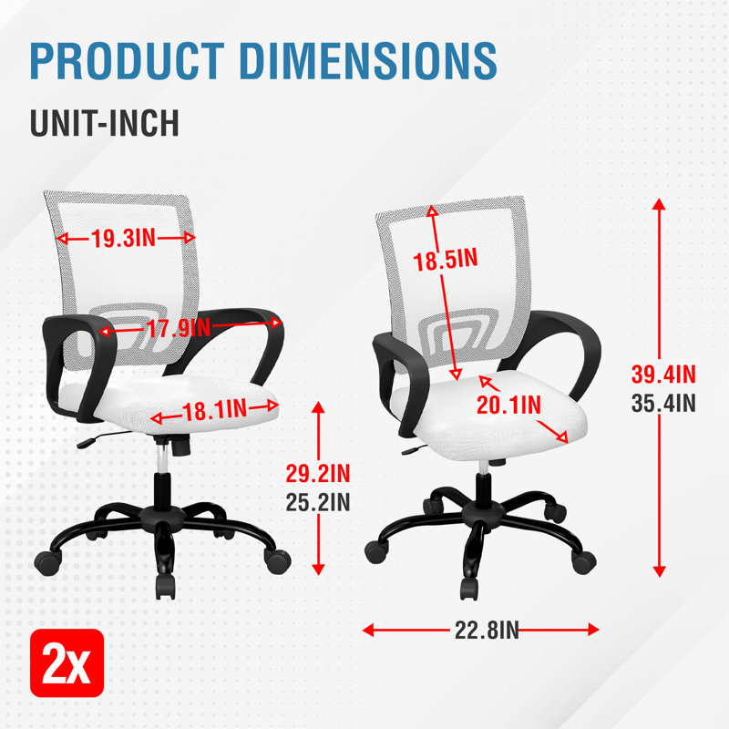 Task Chair, White