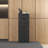 3 Drawer Metal Vertical File Cabinet With Lock And Card Slot Office Home Vertical File Cabinet For A4 Legal/Letter Size Narrow File Cabinet Locked,Assembly Required (Black)