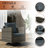 Outdoor 2pcs Rocking Chairs With Cushions And Double Layer Table-1013573484
