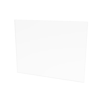 Panneau de bricolage transparent 22 po x 28 po transparent en plexiglas d'acrylique transparent en plexiglas à épaisseur de 1/8 po (3 mm)