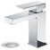 Single-handle Bathroom Faucet with Drain Assembly