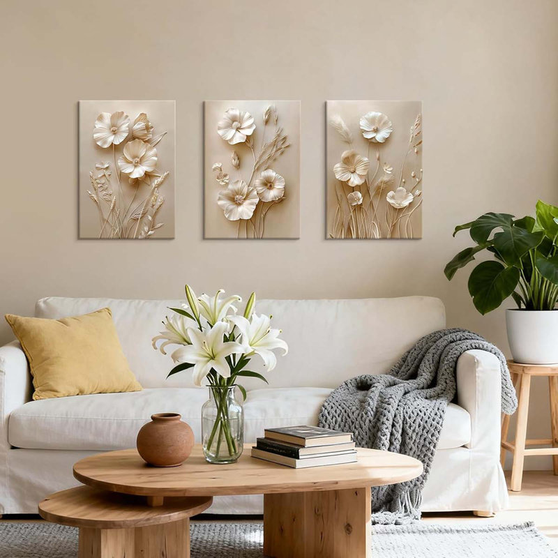 3 Piece Wrapped Canvas Print