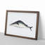 Whale by George Shaw - Picture Frame Painting Print-55641031-55641032
