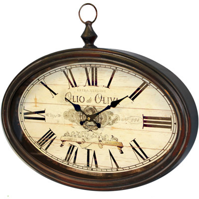 Combs Metal Wall Clock