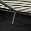 Lit de rangement vert Queen Size rembourré avec hayon hydraulique-1719037014-1719037032