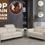 Cuir grainé avec fauteuil inclinable Global United-112564463-112564465
