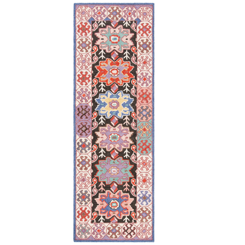 Sazerac Hand Tufted Wool Oriental Rug, Runner 2'3" x 7'
