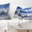 Coussin décoratif Winter in alpes