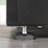 High Storage Cabinet With 2 Doors 4 Partitions, 5 Separate Storage Spaces For Home Office Use-478626514