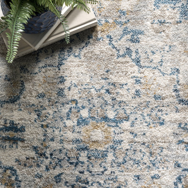 Eugen Oriental Indoor Rug, Round 5'