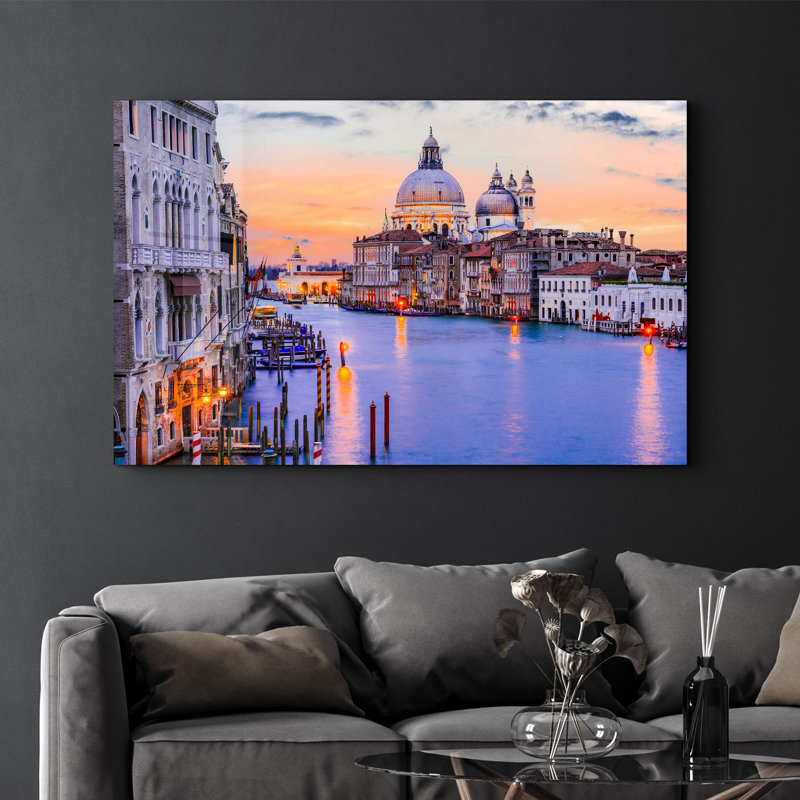 Elegant Tempered Glass Wall Art Painting, 13.8 x 21.7 inches | 100% Tempered Glass, Thickness: 0.16 inches | UV Printed for Vibrant Colors | Perfect for Home Decor, Living Room, & Office Spaces