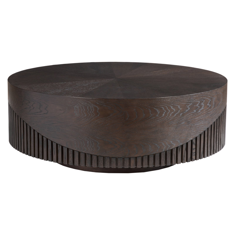 Signature Designs Nightfall Pedestal Coffee Table, Mocha