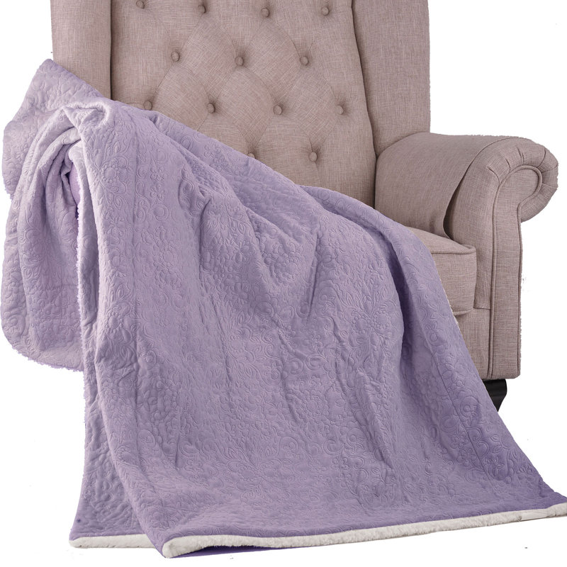 Throw Blanket, Lilac