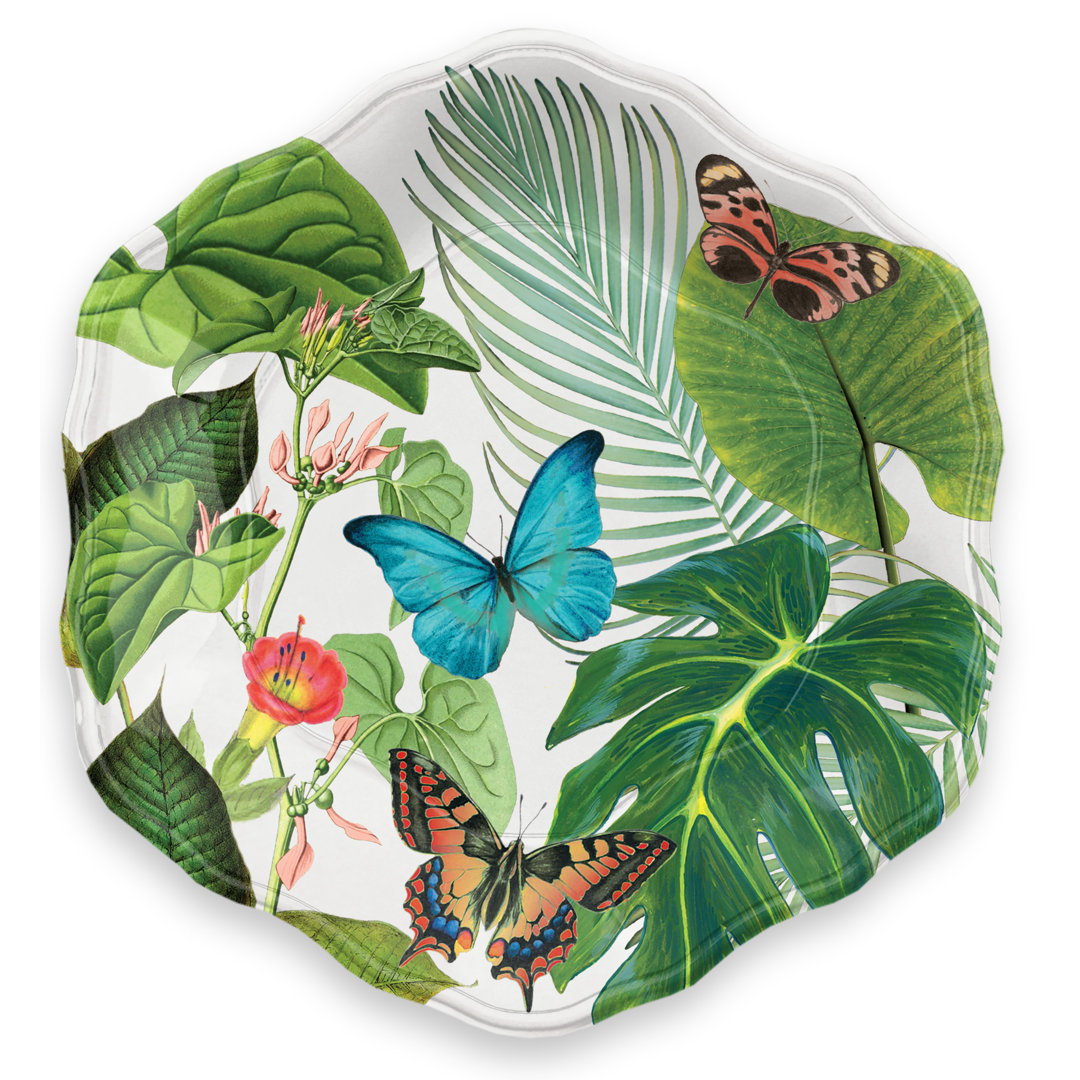 Alenka Floral 24cm Melamine Salad Plate
