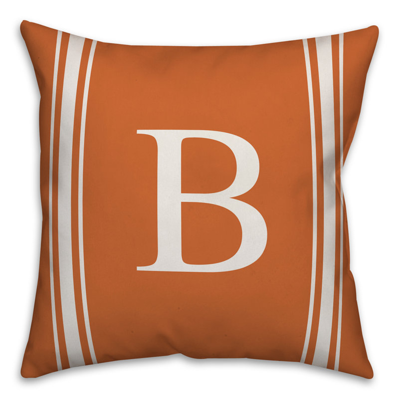  Coussin Monogram, B, Orange