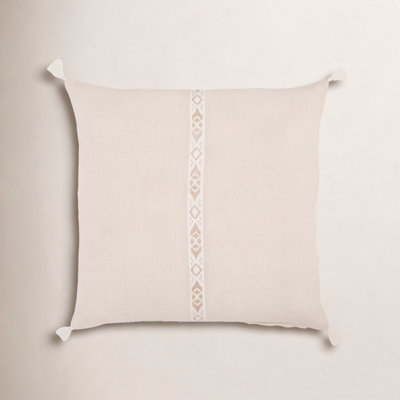 Griffin Embroidered Throw Pillow