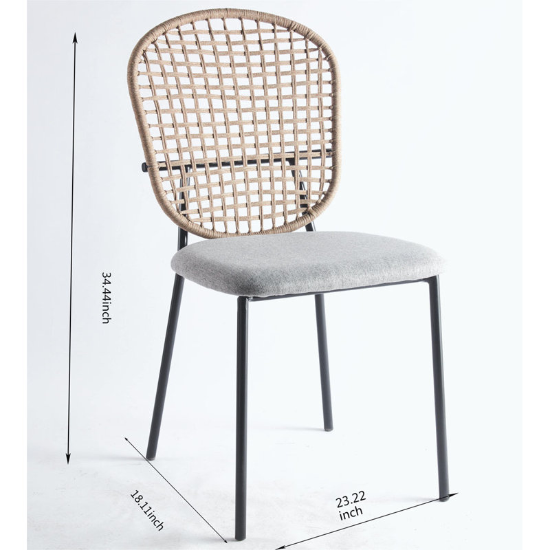 Dining Chair,Set of 4, Gray