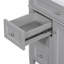 Meuble-lavabo de 30 po avec lavabo supérieur, meuble-lavabo moderne avec 2 tiroirs et tiroir escamotable, meuble-lavabo simple-1824794615