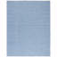 Tapis bleu / ivoire en coton tissé à plat Modena-23025368