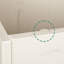 Coffre de rangement 59 po, coffre de rangement avec 2 charnières, coffre en bois, organisateur de coffre à plateau relevable, banc à chaussures pour entrée, chambre à coucher, salon, blanc / brun-1721318585