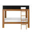 Lit superposé simple en bois massif Ambur-124577365