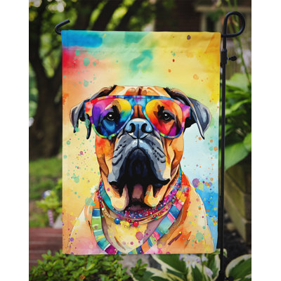 Drapeau de jardin Hippie Dawg