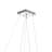 Beckley 8 - Light Chrome Square/Rectangle Pendant-1952309922