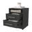 Wenge 2-Drawer Nightstand-1860529046
