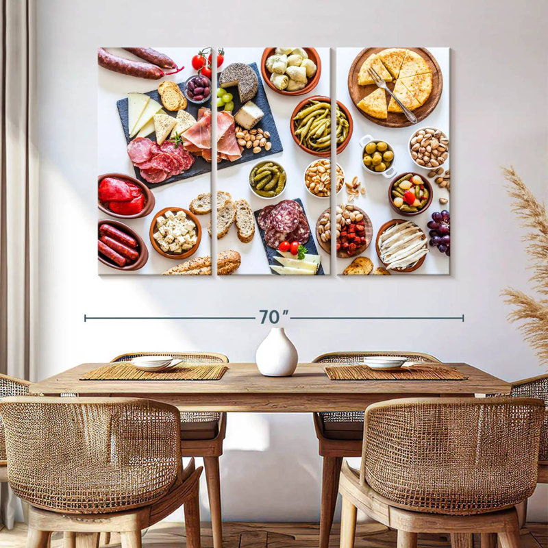 Yarlin Spanish Style Tapas, 42" H x 65" W