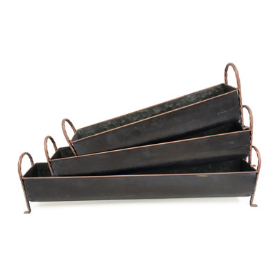 Doak Handmade Metal Window Box Planter