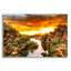  «Canyon Sunset 5» par David Drost, art mural en verre acrylique, 36 po x 24 po-1384307169