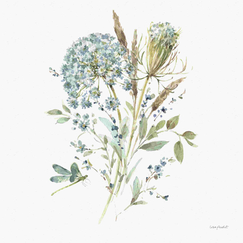 Bleu bohémien 05A, H 30 po x l 30 po