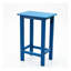 Chaise de terrasse en PEHD de style Adirondack, chaise d'appoint bleu marine