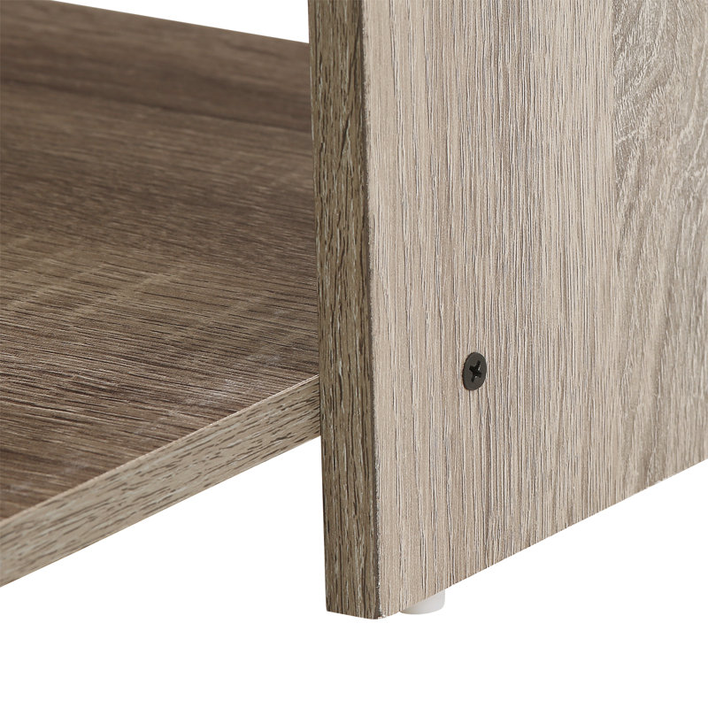 TV Stand for TVs up to 43", French Oak/Black